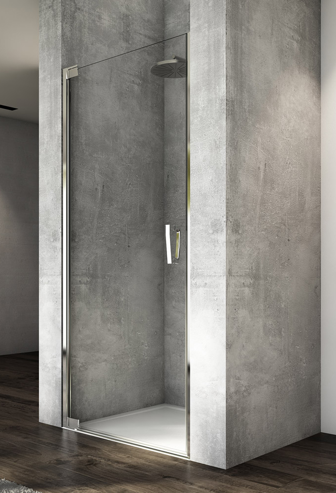 SanSwiss Cadura CA1C Drzwi Prysznicowe 100x200 cm chrom Szkło Przezroczyste (CA1CG1005007)